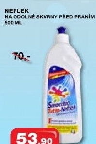 Odstranovac skvrn tekuty neflek madel