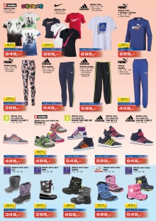 akční leták Sportisimo 3.9.2015-30.9.2015