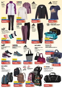 akční leták Sportisimo 3.9.2015-30.9.2015