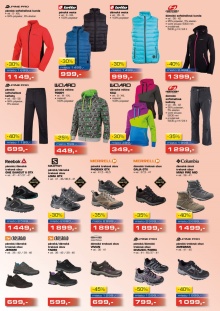 akční leták Sportisimo 3.9.2015-30.9.2015