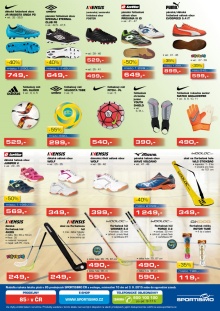 akční leták Sportisimo 3.9.2015-30.9.2015