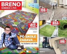 akční leták Breno koberce 4.9.2015-30.9.2015