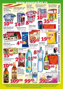 akční leták ESO MARKET 9.9.2015-20.9.2015