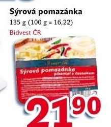 Pomazanka syrova pikantni varmuza