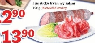 Salam turisticky kostelecke uzeniny