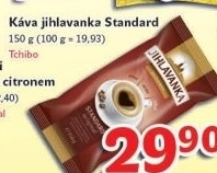Kava mleta standard jihlavanka