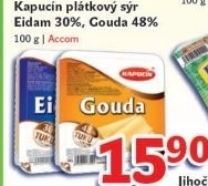 Syr eidam 30 kapucin