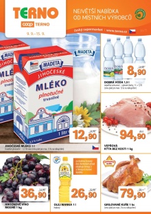 akční leták COOP 9.9.2015-15.9.2015
