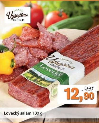 Salam lovecky vysocina hodice