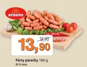 Party parecky krasno