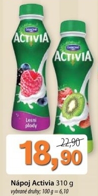 Napoj jogurtovy activia danone