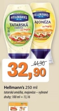 Tatarska omacka na bagety hellmann s