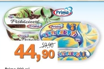 Zmrzlina ve vanicce prima