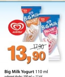 Nanuk big milk algida