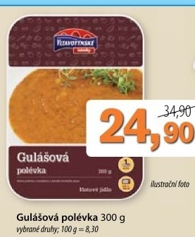 Polevka gulasova vltavotynske lahudky
