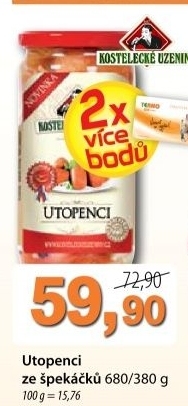 Utopenci kostelecke uzeniny
