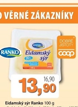 Syr eidam 30 ranko