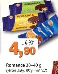 Oplatky romanca sedita