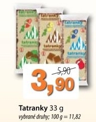 Oplatky tatranky sered