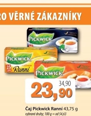 Caj ranni pickwick