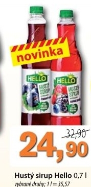Sirup husty hello