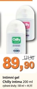 Intimni gel intima chilly