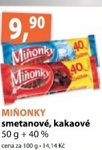 Oplatky minonky opavia