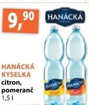 Voda ochucena hanacka kyselka