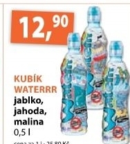 Voda ochucena waterrr kubik