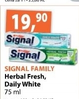 Pasta na zuby herbal fresh family signal
