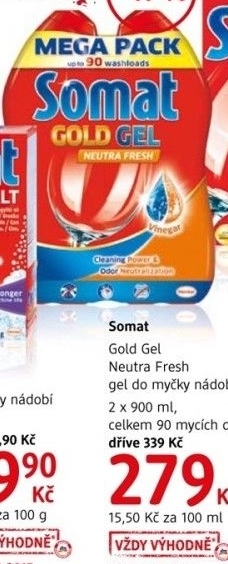 Gel do mycky gold somat