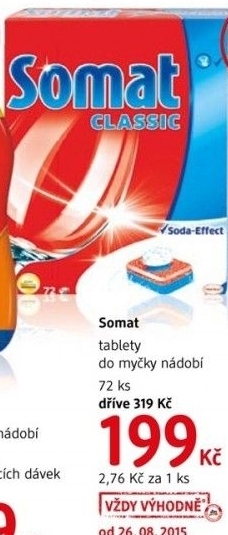 Tablety do mycky somat