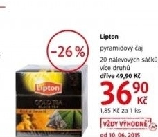 Caj lipton pyramidovy