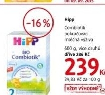 Vyziva mlecna kojenecka bio combiotik hipp