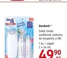 Osvezovac vzduchu do koupelny a wc denkmit