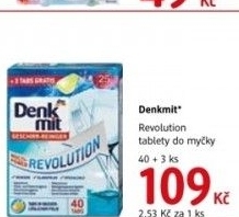 Tablety do mycky revolution denkmit