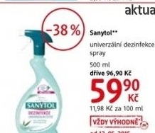 Cistic univerzalni dezinfekcni sanytol