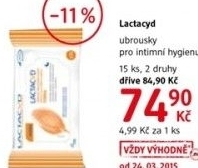 Ubrousky pro intimni hygienu lactacyd pharma