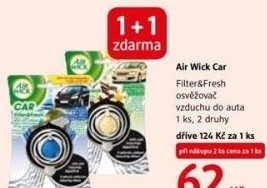 Osvezovac vzduchu do auta car air wick