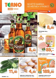 akční leták COOP 16.9.2015-22.9.2015