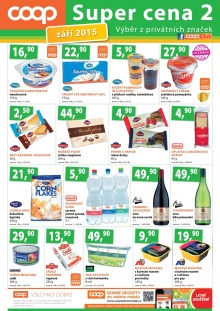 akční leták COOP 16.9.2015-22.9.2015