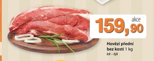 Hovezi predni bez kosti krk