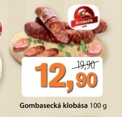 Klobasa gombasecka krahulik
