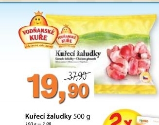 Zaludky kureci mrazene vodnanske kure