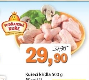 Kridla kureci mrazena vodnanske kure