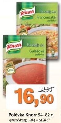Polevka instantni knorr