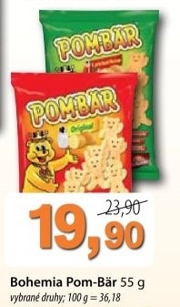Snack pombar bohemia chips