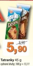 Oplatky tatranky sedita