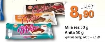 Oplatky mila sedita