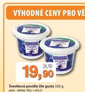 Povidla svestkova dle gusta